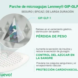 Lenreey® Parche de Microagujas Nano GIP+GLP-1