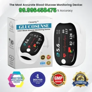 Lenreey™ GlucoSense Laser Blood Glucose Monitoring Device