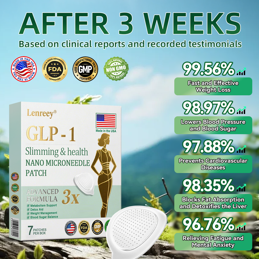 nano microneedle patch tirzepatide Lenreey® Slimming & health NANO MICRONEEDLE PATCH