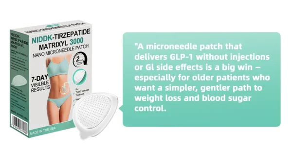 Lenreey® NIDDK-Tirzepatide Matrixyl 3000 Nano Microneedle Patch