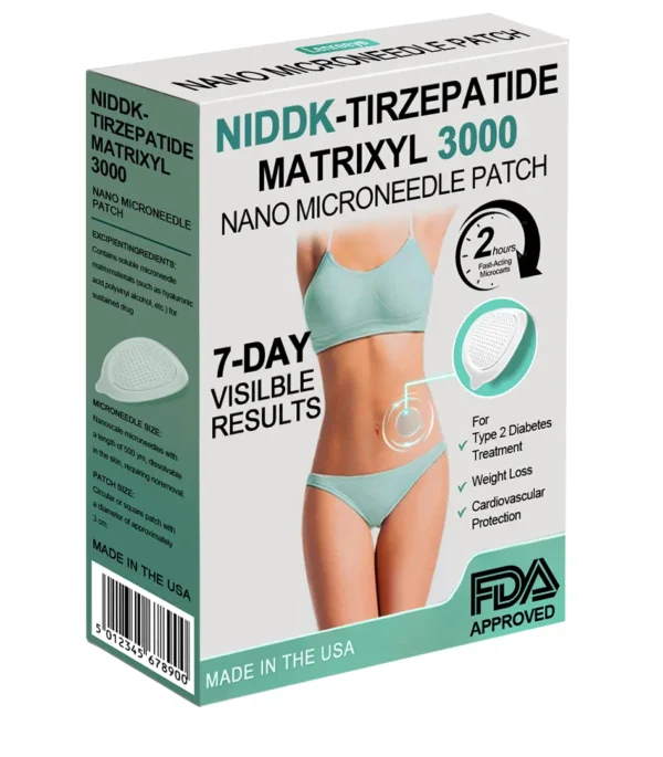 Lenreey® NIDDK-Tirzepatide Matrixyl 3000 Nano Microneedle Patch