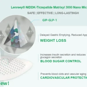 Lenreey® NIDDK-Tirzepatide Matrixyl 3000 Nano Microneedle Patch