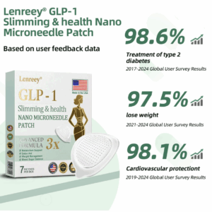 Lenreey® NIDDK-Tirzepatide Slimming & health NANO MICRONEEDLE PATCH with Collagen & Matrixyl 3000